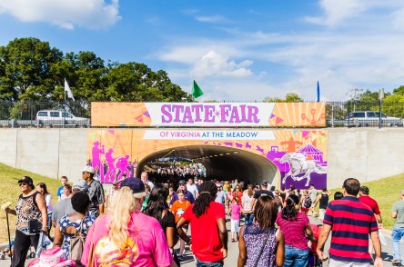 State Fair of Virginia Entrance during the day